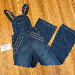 Stylish Denim Overalls, free people overalls